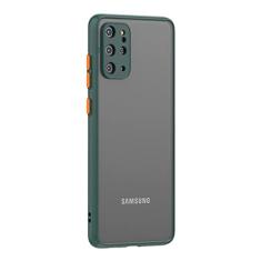 Capa protetora de lente de câmera para samsung a51 a12 a71 a50 a72 a52 a32 a21s a70 s8 s10 plus note 10 20 s21 ultra s20 fe capa fosca, verde escuro, para s10