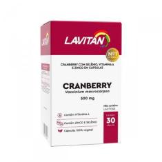 Lavitan Cranberry 500Mg Com 30Cps - Cimed