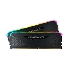 Memória RAM Corsair Vengeance RGB RS, 32GB (2x16GB), 3200MHz, DDR4, CL16, Preto - CMG32GX4M2E3200C16