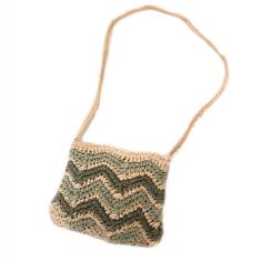 Bolsa Lateral Transversal Listrada Praia Artesanal