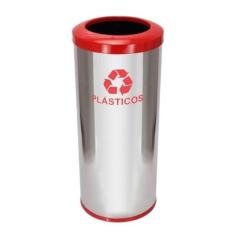 Lixeira Em Inox Com Aro - JSN