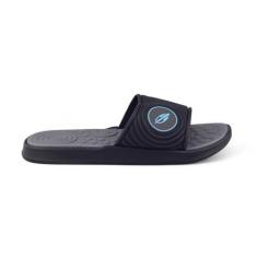 Chinelo Masculino Mormaii Quiver Pro 11406 Slide, 40, Preto, Cinza