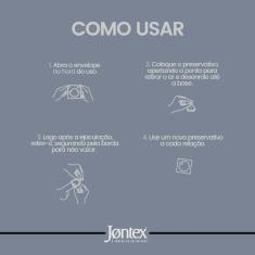 Preservativo Jontex Lubrificado 3 Unidades