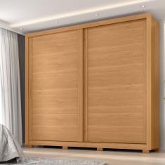 Guarda Roupa Casal 2 Portas 4 Gavetas Premier Cinamomo