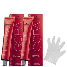 Kit 2 Coloração Schwarzkopf Igora Royal 6.77 60ml