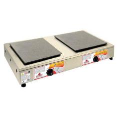 Chapa Crepe Francês 2 Quadradas Progás PRKF202EQ, 110V