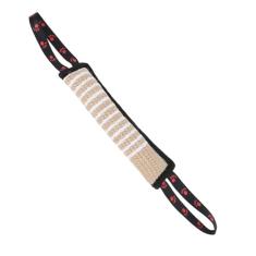 Travesseiro de Juta para Mordida de Cachorro Com Alças Fortes para Cães Pequenos, Médios e Grandes, Treinamento Interativo Portátil para Filhotes, Ideal para (Padrão de pegada