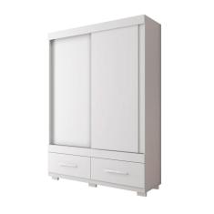 Guarda-Roupa Solteiro Sereno 2 Portas 2 Gavetas Branco