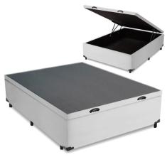 Cama Box Baú Solteiro, Casal, Queen ou King - Diversas Cores - Colchom