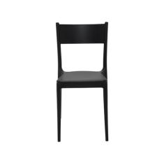 Cadeira Tramontina Diana ECO Polipropileno Reciclado Preto, Preto, 1 u