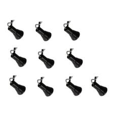 Kit 10 Spot Trilho Perfilado Eletro calha Par20 Bulbo OL3 - Hiperlight