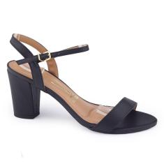 Sandália Feminina Vizzano 6262.474 salto médio 7cm bloco