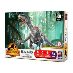 Quebra-Cabeça Therizinosaurus Jurassic World 100 Peças Mimo Toys - 208