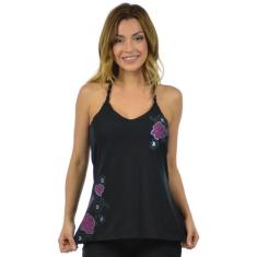 Blusa Encanto Fenomenal (sem elasticidade), Preto, GG