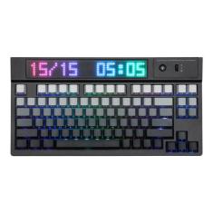 Teclado Mecânico para Games EPOMAKER DynaTab 75X - Sem Fio e com LED R