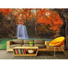 Papel de Parede Paisagens Cachoeira03 - 1,00 X 2,00 - Voce Decorando