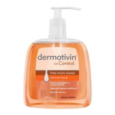 Sabonete Líquido Facial para Pele Muito Oleosa Dermotivin Oil Control,