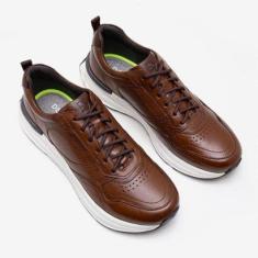 Tênis Denim Brad Ultra Light Marrom-Marrom-44-Masculino