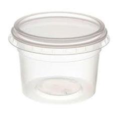 Pote Redondo Com Tampa 145ml Pacote Com 24 Prafesta