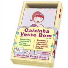 Caixinha Veste Bem - Ela - Carimbras