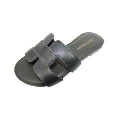 Rasteira Luiza Sobreira Napa Preto Mod. 2032