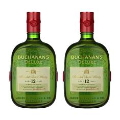 Kit 2 Whisky Buchanan's Deluxe 12 anos 750ml