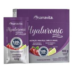 Hyaluronic Verisol (Cranberry Com Limão)  30 Sachês - Sanavita