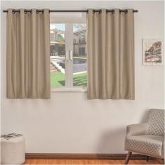 Cortina Tecido Corta Luz 2,20 X 1,30 Blackout Madrid - Casa Império