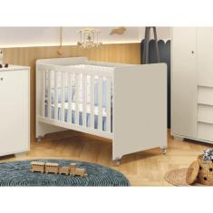 Berço 4 em 1 Estilo Clássico Evolution Areia Fosco - Móveis Reller