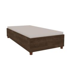 Cama Box Solteiro Mônaco Tcil - Tcil Móveis, Cacau Tcil