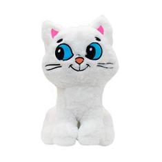 Gato Mingau Sentado De Pelúcia 20cm Original Turma Da Mônica
