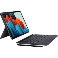 Samsung Capa Protetora Com Teclado para Galaxy Tab S7 (Preta)