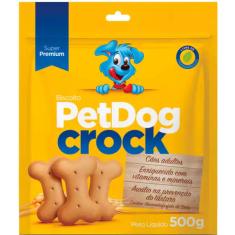 Biscoito Pet Dog Crock - 500 g