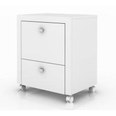 Gaveteiro Para Pasta Suspensa ME4112 Branco Tecno Mobili, Branco