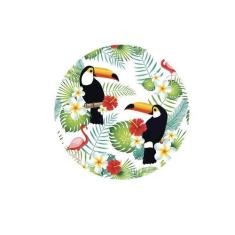 Sousplat Tucanos - NSW, com base, 1 Peça