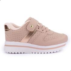 Tenis Infantil Feminino Sneakers com Solado Tendência Exclusiva - Club