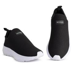 Tênis Academia Feminino Slip On Masculino Conforto Calce Fácil Treino Dia a Dia-Feminino