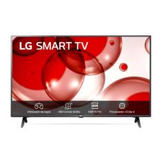 Smart TV 43" LG Full HD 43LR6700 com Processador a5 Ger6 AI, Alexa integrada, LG Channels, webOS 23 compatível com Controle Smart Magic