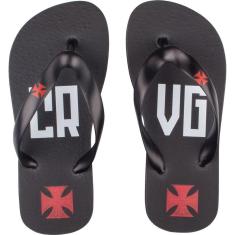 Chinelo Vasco Infantil CRVG - Preto-Unissex