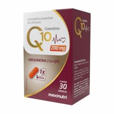 Coenzima Q10 Gold Ubiquinona 200mg 30 Cápsulas - Maxinutri