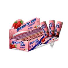 Pirulito Mastigável Yogurte 560g - Dori 50 Unidades
