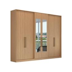 Guarda roupa  herval ph 1708 - cor branco - com espelho, Cedro