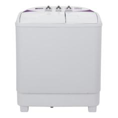 Máquina De Lavar Semi-automática Praxis Twin Tub Inverter Branca 4.1kg 220 v