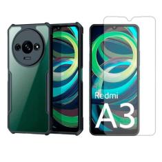 Capa Transparente Compativel Com Xiaomi Redmi A3 + Pelicula Hidrogel -