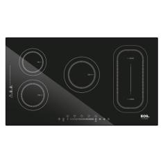 Cooktop de Indução 5 Bocas EOS Freezone Preto 9800W ECI05EFB 220V, 220