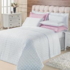 Kit Top Line Cobre Leito King 180 Fios + Jogo de Lençol - 7 Peças Bran