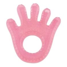 Mordedor Bebês Mão Com Água Refrescante Silicone