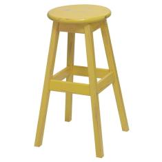 Banqueta de Madeira Alta em Madeira Pinus 40x40x70,8cm Tramontina