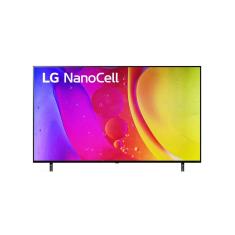 Smart TV LG 55" 4K NanoCell com Inteligência Artificial 55NANO80SQA – Bivolt