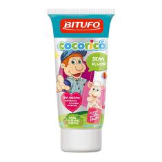 Gel Dental Bitufo Cocoricó Tutti Frutti Sem Flúor 90g